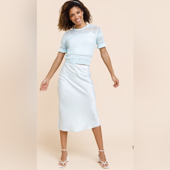 💚💚🌼NWT CUPCAKE - FRANCESCA’S KNIT TOP - Picture 2 of 10